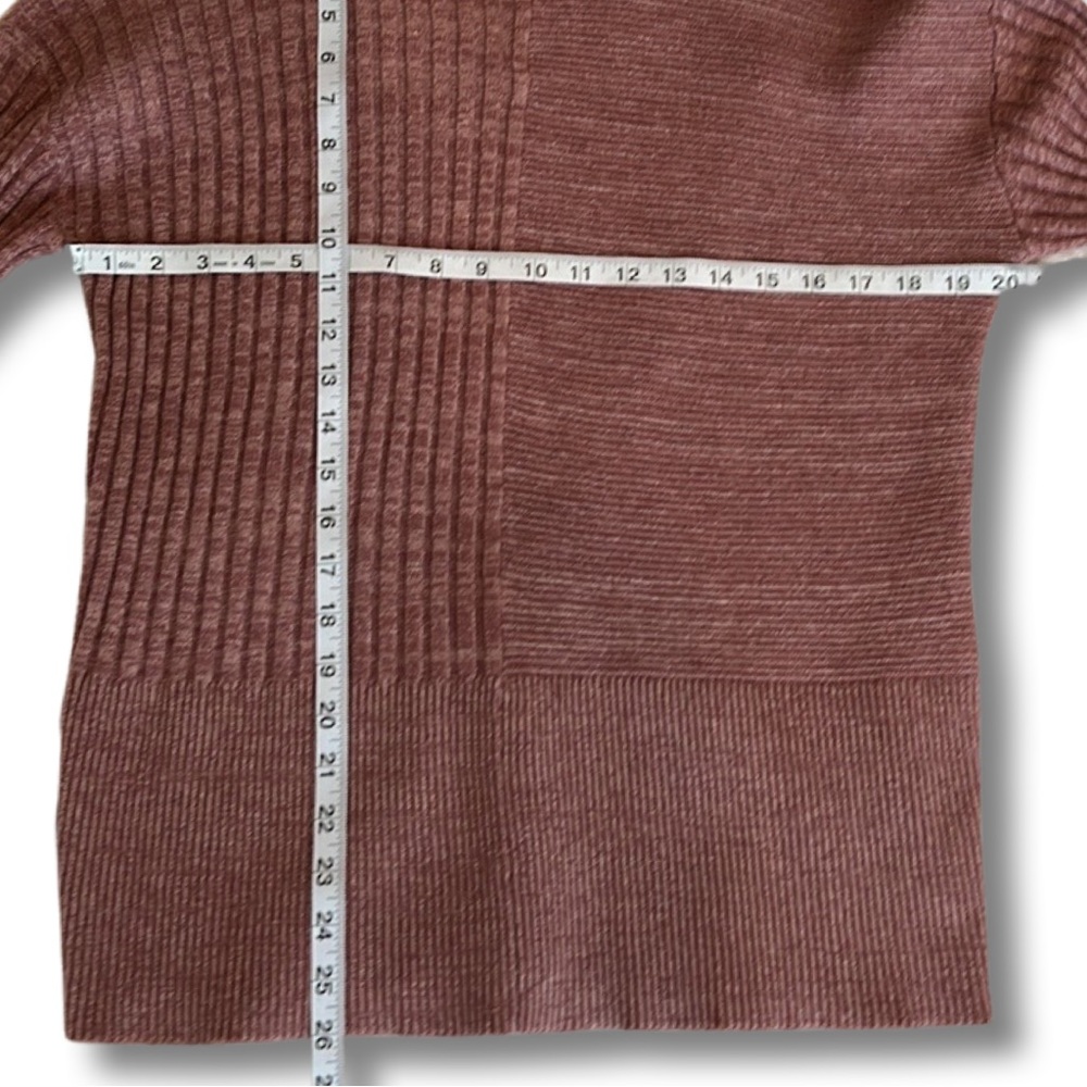 Turtleneck Sweater, Soft Mauve Ribbed Sweater, My… - image 5